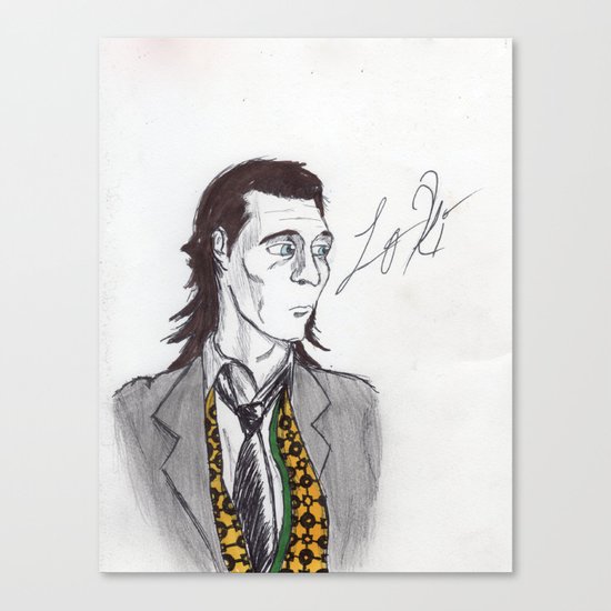 God of Mischief Canvas Print