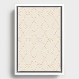 Moroccan Minimalist XVI Framed Canvas