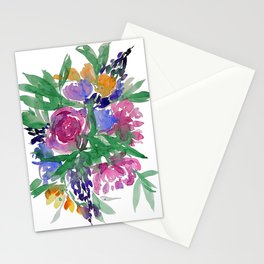 wildflower bouquet Stationery Cards