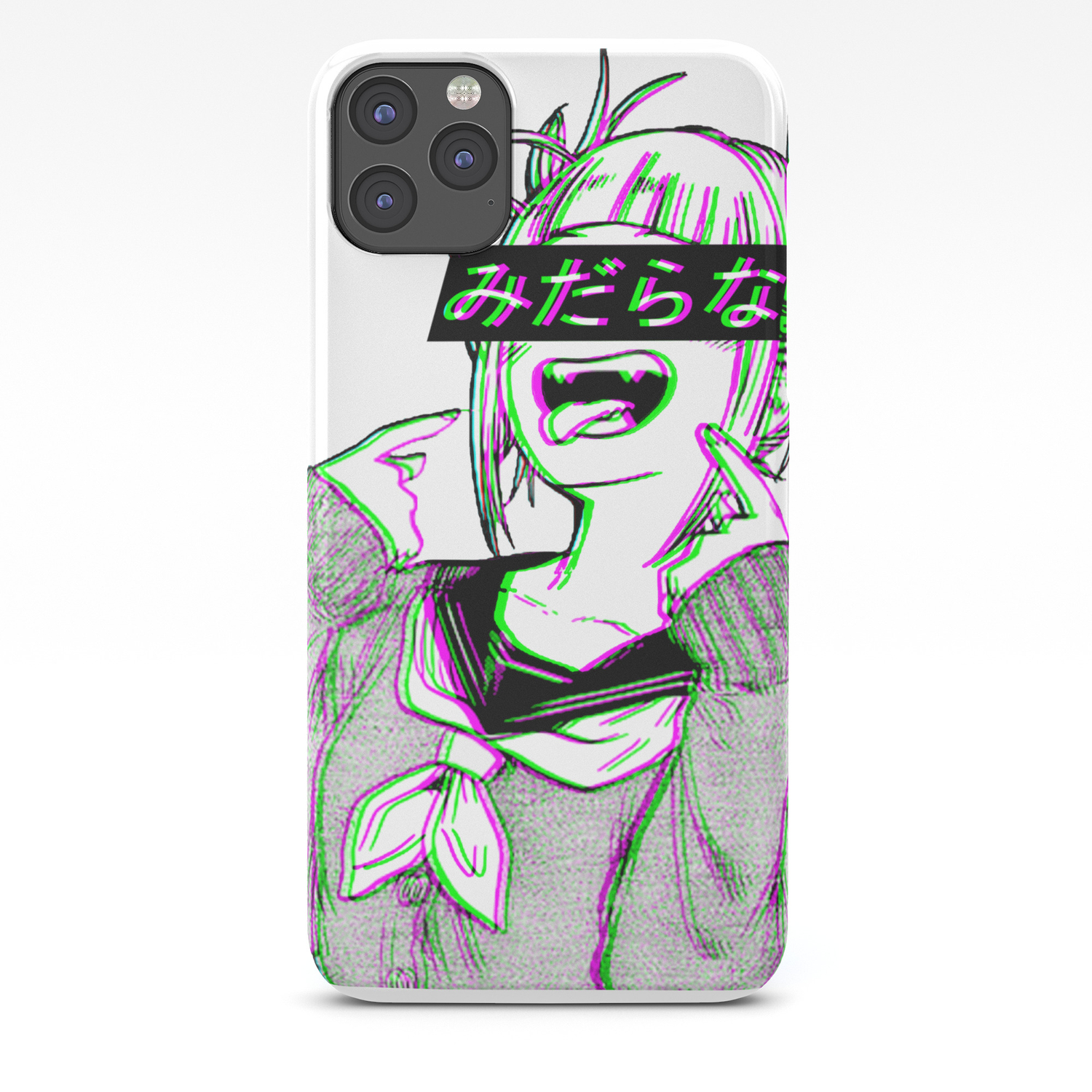 Lewd Sad Japanese Anime Aesthetic Iphone Case By Poser Boy