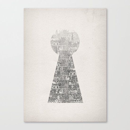 Glimpse Canvas Print
