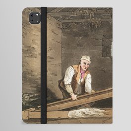 19th century in Yorkshire life iPad Folio Case