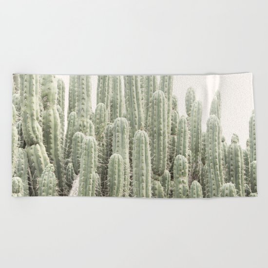 Cactus 1 Beach Towel