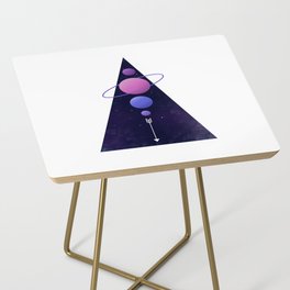 space triangle Side Table