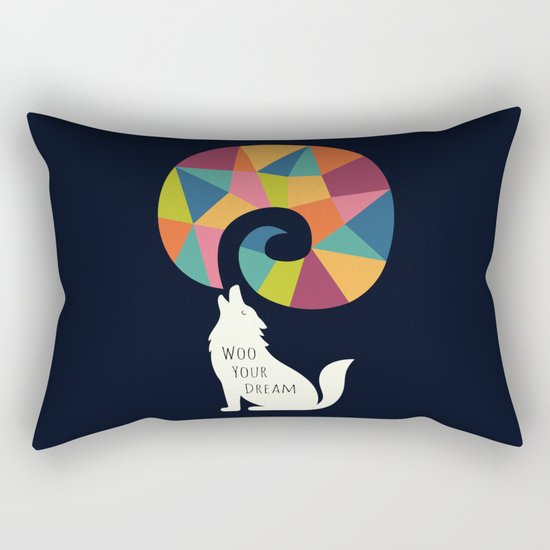 Woo Your Dream At Night Rectangular Pillow