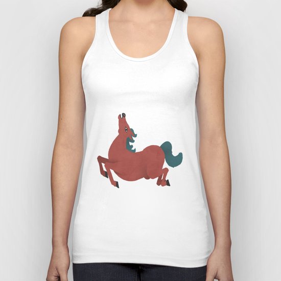horse Unisex Tank Top