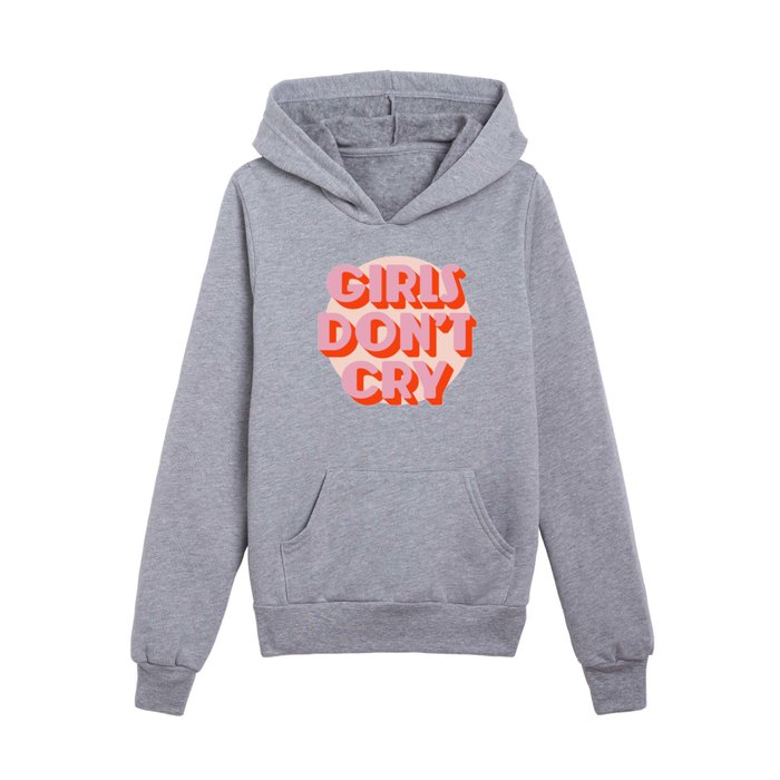 GIRLS DON'T CRY Kids Pullover Hoodie