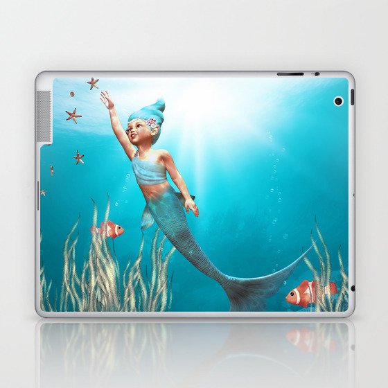Little Mermaid Laptop & iPad Skin