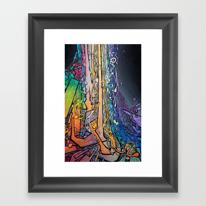 Spectrum, Descension  Framed Art Print