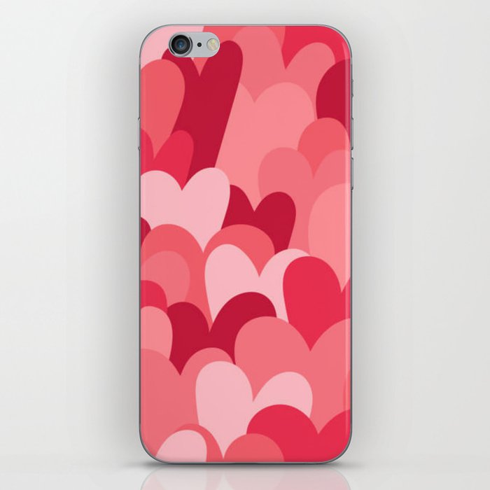 Hearts Galore 3 iPhone Skin