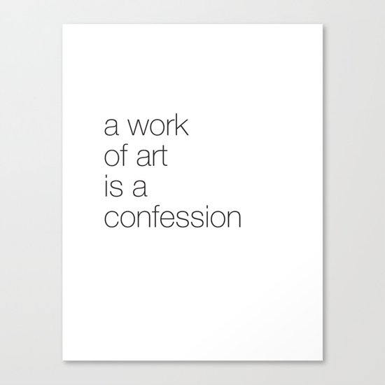 work of art Canvas Print