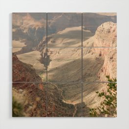 The Valley of Shadow and Light Wood Wall Art