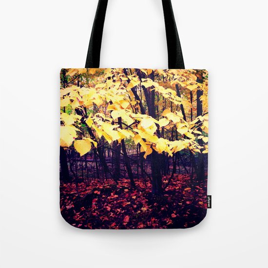 Under The Shade Of Yellow Tote Bag
