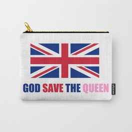 motto of uk 2– god save the queen Carry-All Pouch