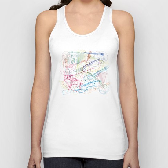 Music #1 Unisex Tank Top