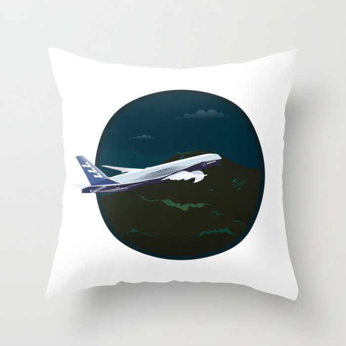 Airplane throw deals pillow