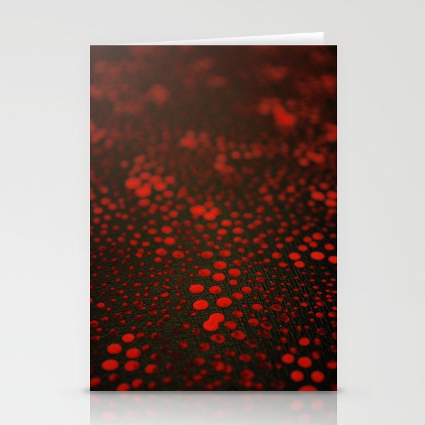 Red Dots Stationery Cards