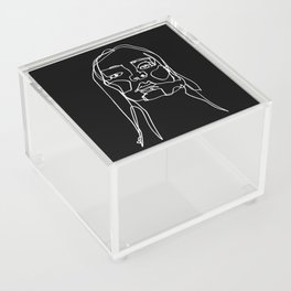 LINE ART FEMALE PORTRAITS I-II-I Acrylic Box