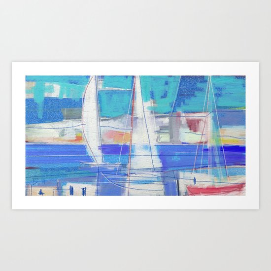 SAILS 1248 Art Print