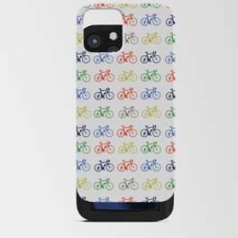Bicycles multicoloured iPhone Card Case