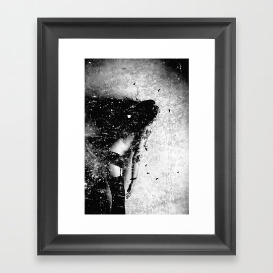 Nude art - time Framed Art Print