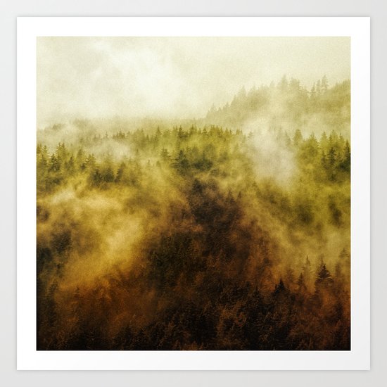 Recently Art Print