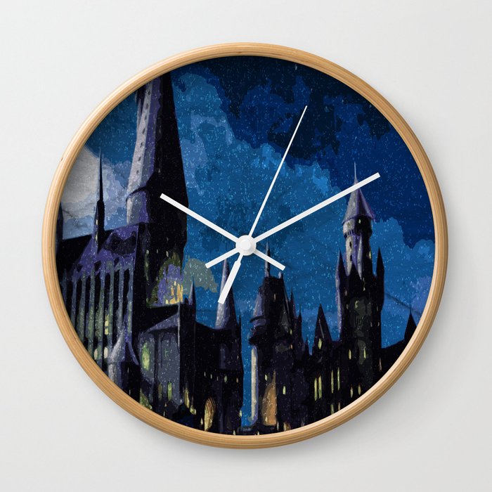 The best wizarding school Wall Clock