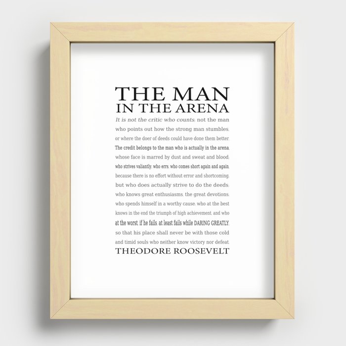 Recessed Framed Print