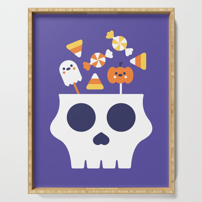 Skull & Candy Serving Tray