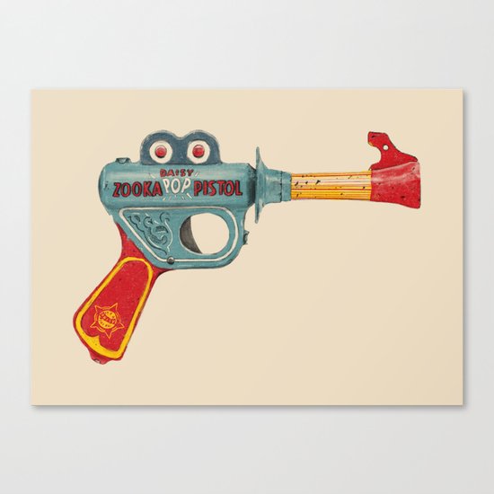 Gun Toy Canvas Print