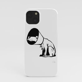 Cone of shame iPhone Case