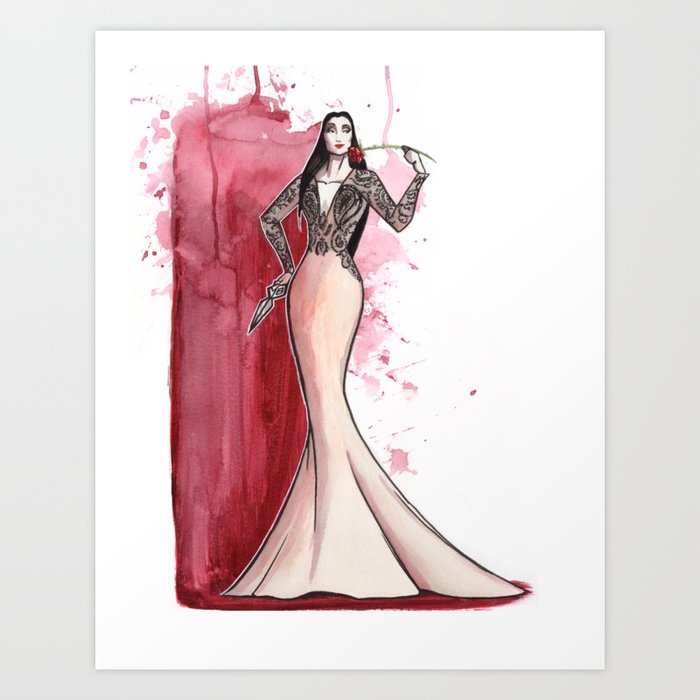 Death Becomes Her Art Print