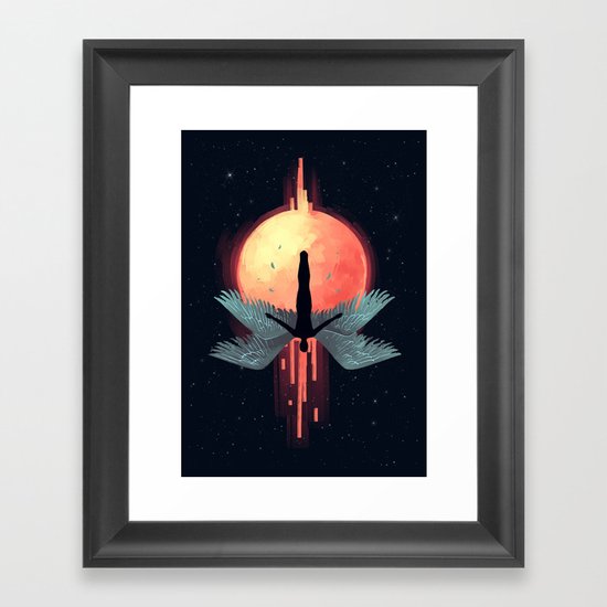 Icarus Framed Art Print