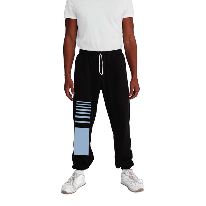  Cerulean Graduated Stripes Color of the Year 2000 Sweatpants