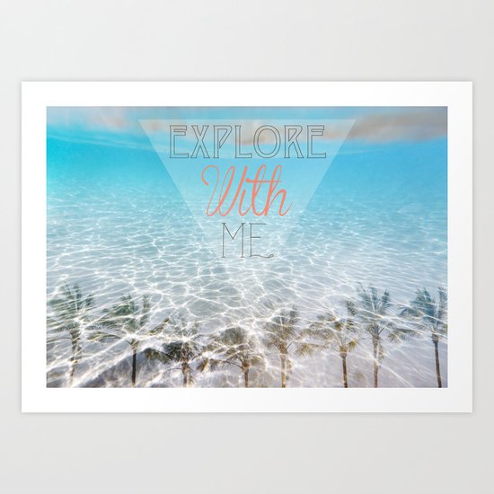 Tropical Exploration Art Print