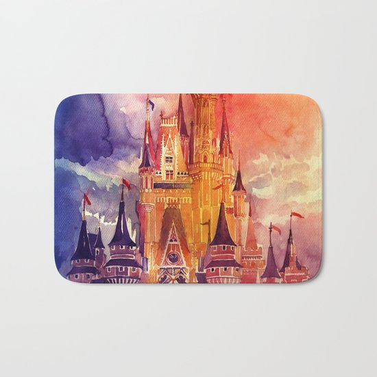 Cinderella Castle Bath Mat