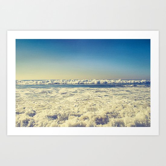 Waves Art Print