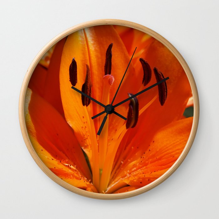 Tangerine Dreams Wall Clock
