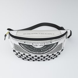Just keep writing Fanny Pack | Nature, Write, Dream, Typewriting, Paper, Bookworm, Storyteller, Type, Machine, Tale 