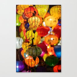 Lanterns Canvas Print