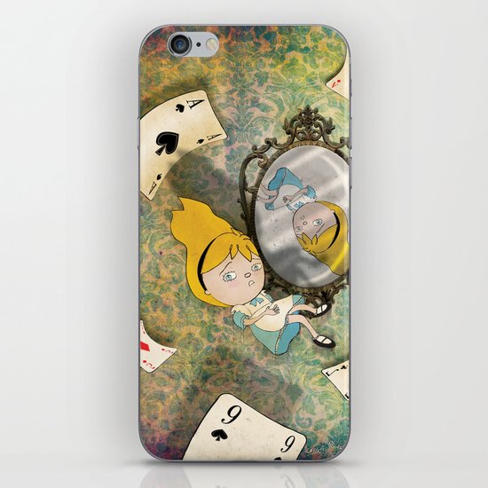 falling down iPhone & iPod Skin