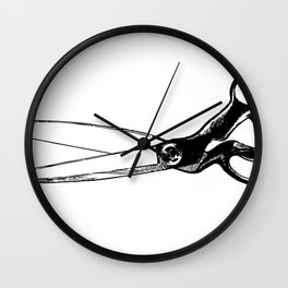 Scissors Wall Clock