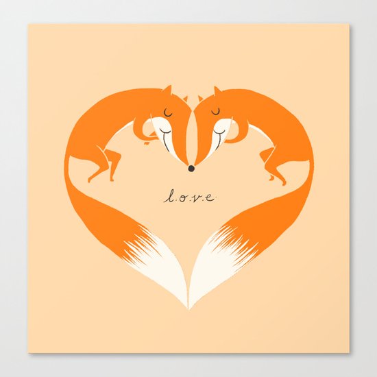 All we need is love Canvas Print