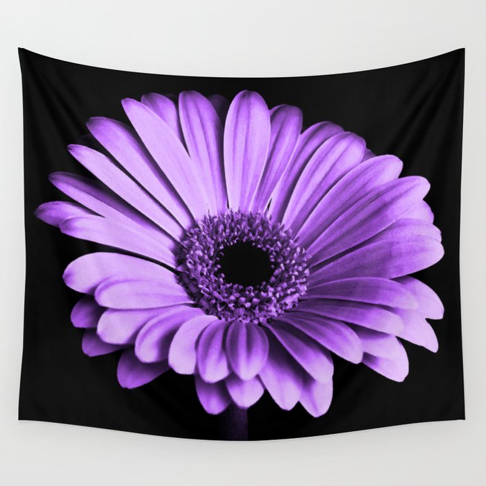 Purple flower tapestry on sale