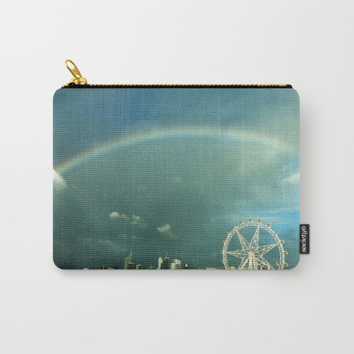 Rainbow over Melbourne Carry-All Pouch