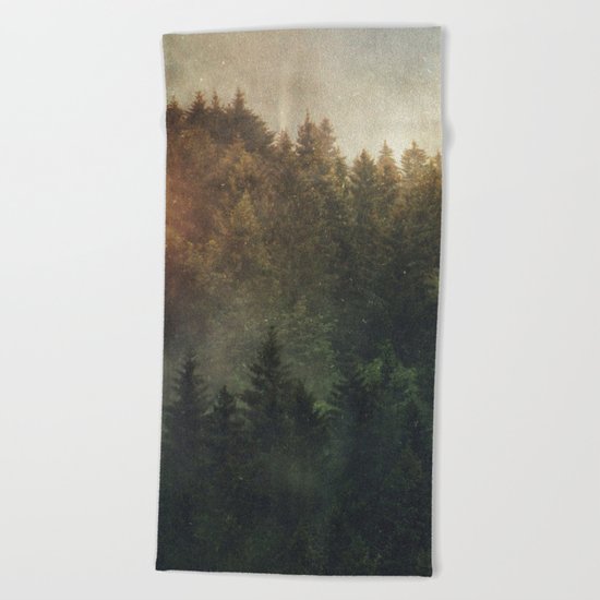 Asleep Beach Towel