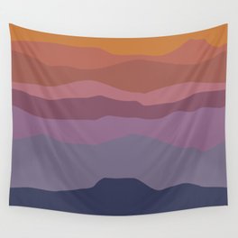 Southwest Sunset  Wall Tapestry