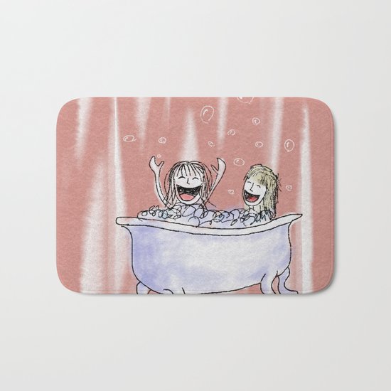 Bubble Bath Bath Mat