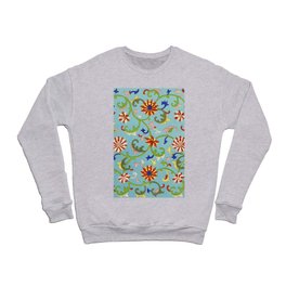 Chinese Floral Pattern 12 Crewneck Sweatshirt