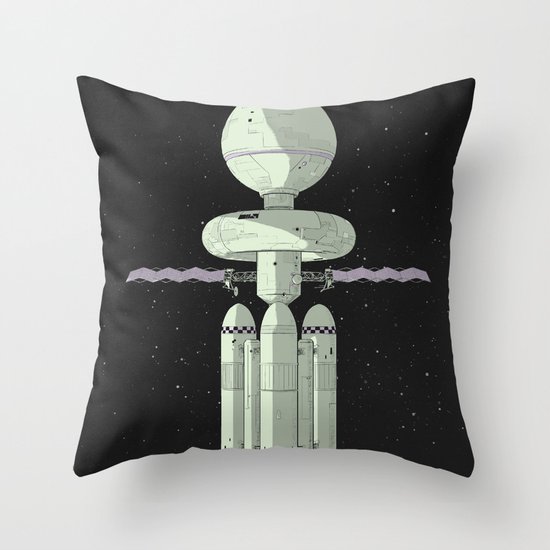 Tales of Pirx the Pilot Throw Pillow
